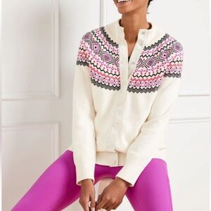 Talbots THERMOLITE® SWEATER JACKET - MODERN FAIR ISLE
